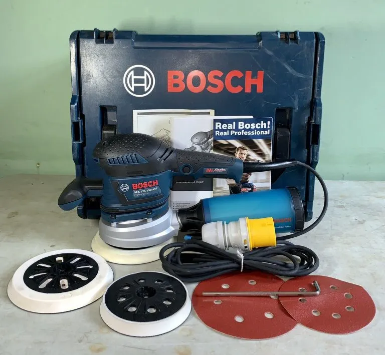 La Bosch GEX 125-150 AVE : un exemple parfait de ponceuse excentrique polyvalente