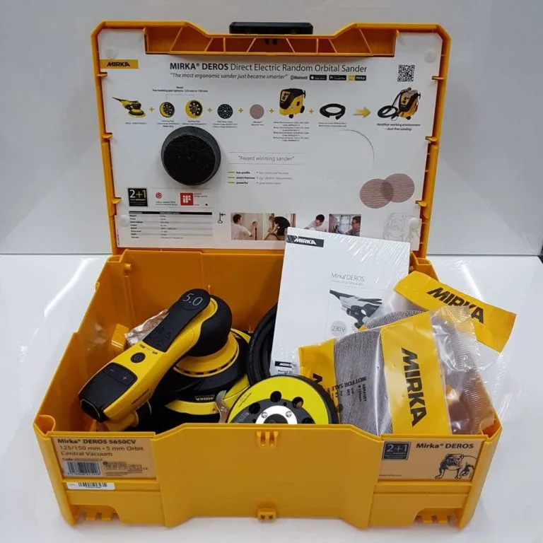 Ponceuse Mirka Deros : La référence pro